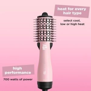 NIB Conair InfinitiPRO The Knot DR All In One Compact Oval Dryer Brush Pink GIFT